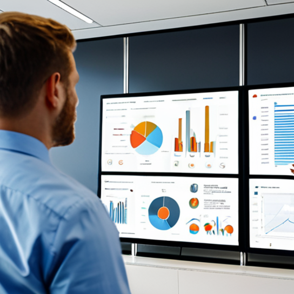 A diverse group of business professionals in a bright, modern, open-plan office space. They are fully clothed in modest, contemporary business attire, engaging in a collaborative discussion around a large digital screen displaying complex data visualizations and charts related to corporate social responsibility metrics. The atmosphere is professional and collaborative.
    professional photography, high-resolution, sharp focus, natural lighting, perfect anatomy, correct proportions, natural pose, well-formed hands, proper finger count, natural body proportions, safe for work, appropriate content, fully clothed.