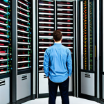 Organized Database Visualization**

"A visually appealing representation of a well-organized database, depicted as a neatly arranged digital filing system. The image should feature interconnected tables with clear labels and relationships, symbolizing efficient data flow and management. Background includes subtle tech elements, such as server racks and data streams. Fully clothed professionals are analyzing the data on screens. Safe for work, appropriate content, fully clothed, professional, perfect anatomy, correct proportions, natural pose, high quality."

**