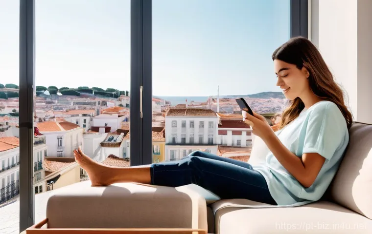 모바일 경제 - **Prompt 1: Seamless Mobile Payments at a Portuguese Pastelaria**
    A vibrant, realistic image cap...