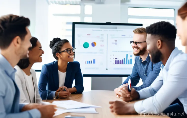 조직 내 동기 부여 - **Prompt 1: Collaborative Innovation and Purpose-Driven Team**
    A diverse team of professionals, ...