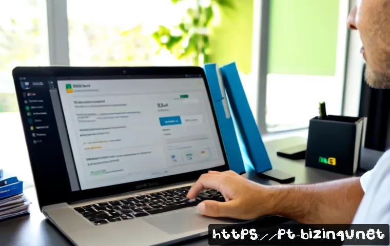 마케팅 자동화 - Photorealistic Brazilian small-business owner in a bright modern São Paulo office, reviewing custome...